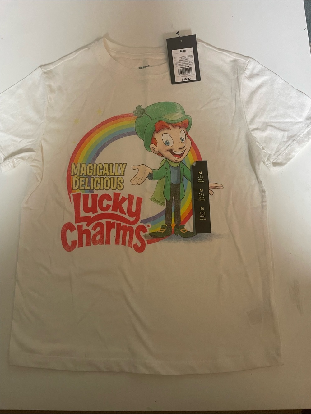 Off-White Kids White Lucky Charms Graphic Tee